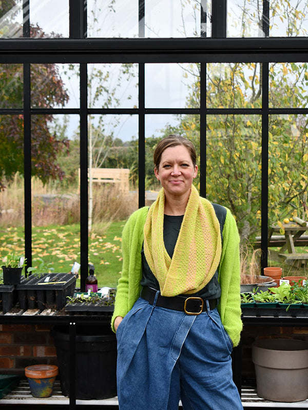 Yarn Kit – Limesicle Cowl by Jeni Hewlett