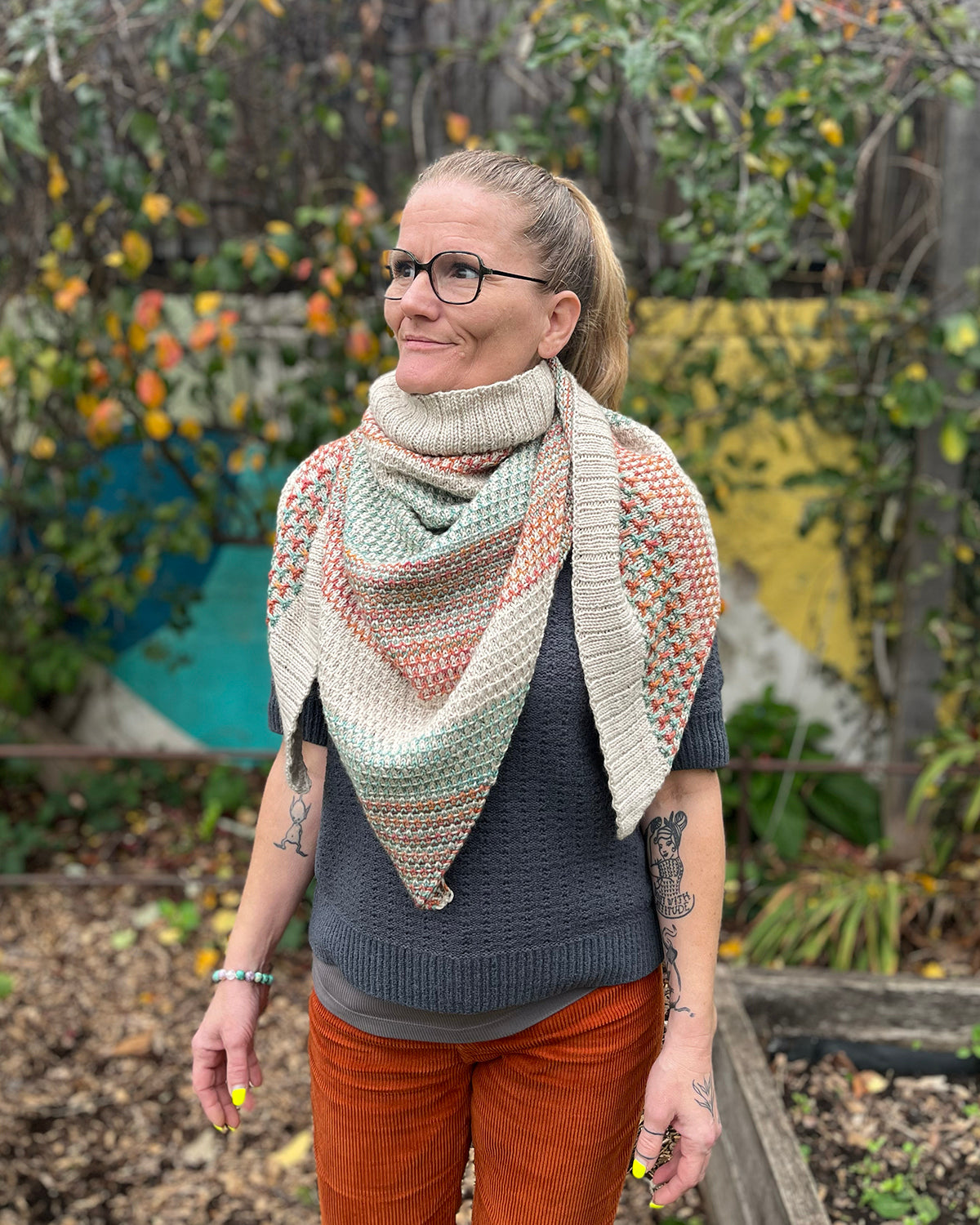 Yarn Kit – Favn Shawl by May Linn Bang