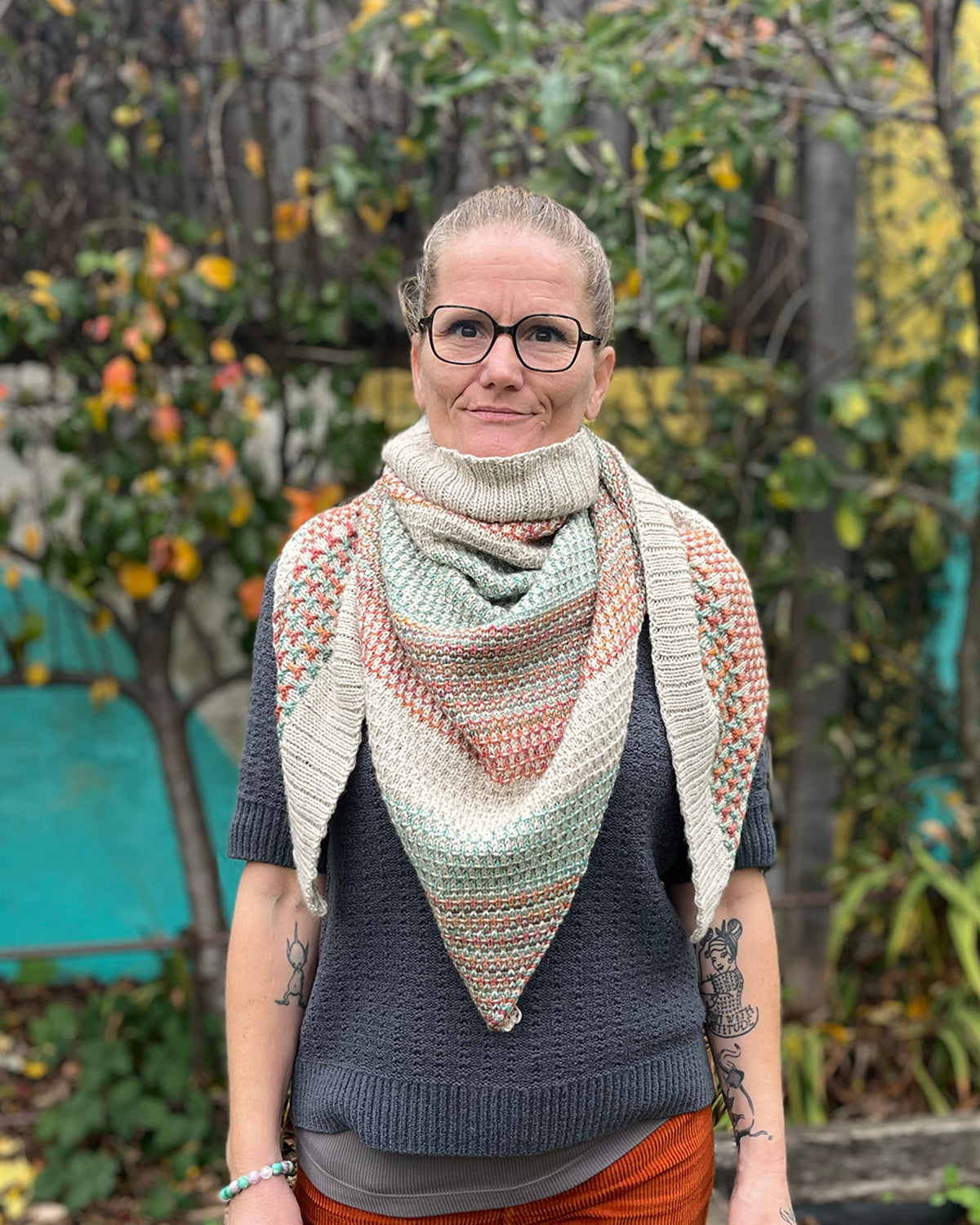 Yarn Kit – Favn Shawl by May Linn Bang