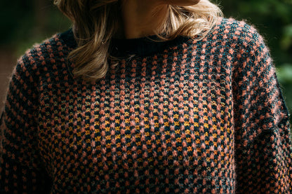 Yarn Kit – Tessellated Pullover by Andrea Mowry