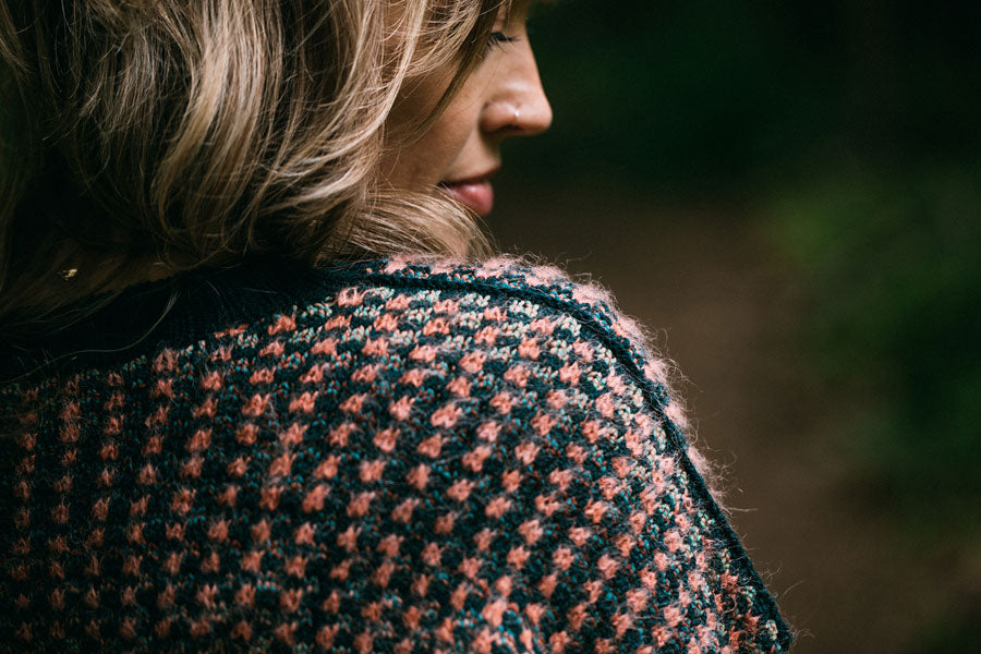 Yarn Kit – Tessellated Pullover by Andrea Mowry