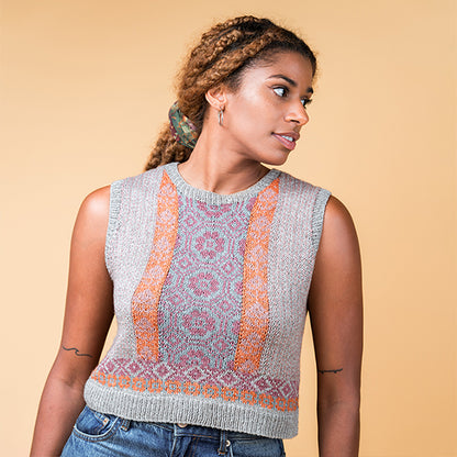 Knit with Attitude: Yarn Kit – Anouka Tank by Florence Spurling