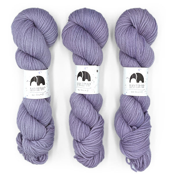 Black Elephant: Corriedale Aran - Lavandula