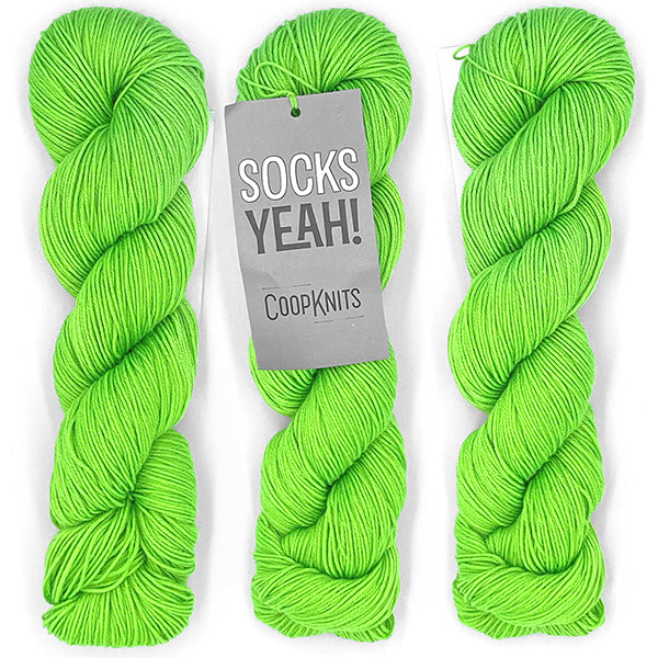 CoopKnits: Socks Yeah! Neon – 1002 Krypton