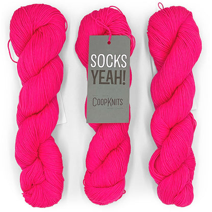 CoopKnits: Socks Yeah! Neon – 1004 Xenon