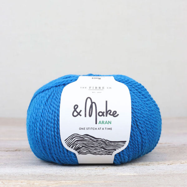 &Make: Aran - Hyper Blue