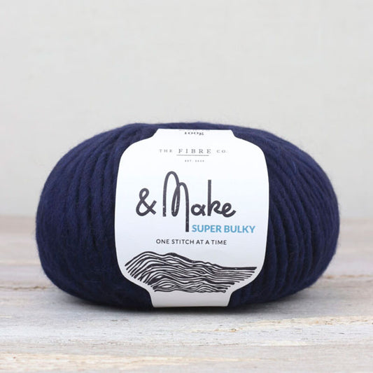 &Make: Super Bulky - Indigo Child