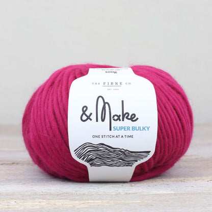 &Make: Super Bulky - Mille Pink