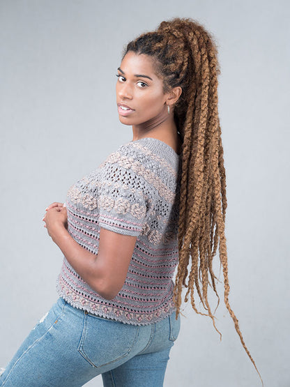 Yarn Kit – Adelia Tee by Florence Spurling