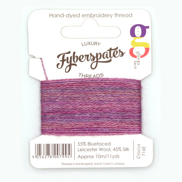 Fyberspates: Gleem Lace Embroidery Thread - Crocus 716E