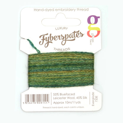 Fyberspates: Gleem Lace Embroidery Thread - Everglade 733E