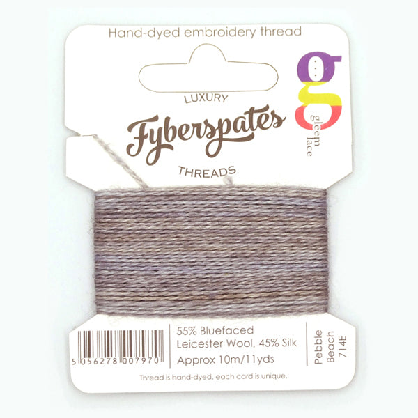 Fyberspates: Gleem Lace Embroidery Thread - Pebble Beach 714E