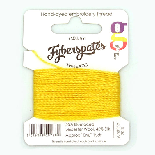 Fyberspates: Gleem Lace Embroidery Thread - Sunshine 704E