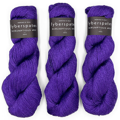 Fyberspates: Scrumptious 4Ply/Sport – 329 Amethyst