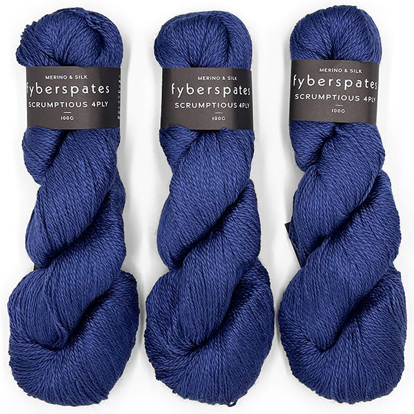 Fyberspates: Scrumptious 4Ply/Sport – 317 Denim