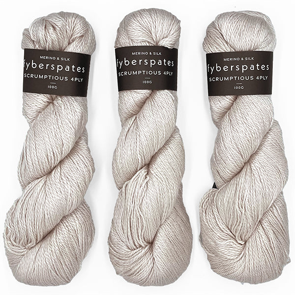 Fyberspates: Scrumptious 4Ply/Sport – 335 Pearl