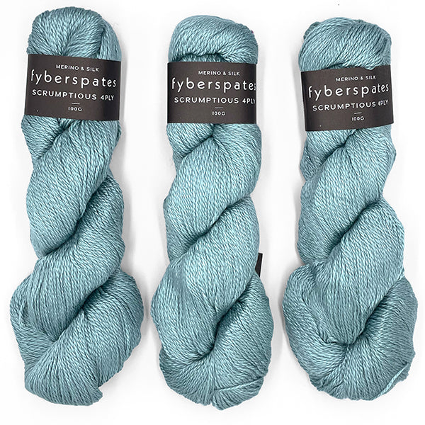 Fyberspates: Scrumptious 4Ply/Sport – 333 Sea Foam