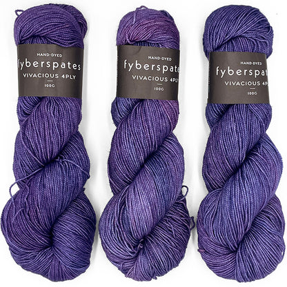 Fyberspates: Vivacious 4Ply – Blueberry Imps 628