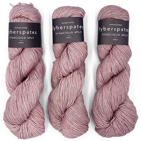 Fyberspates: Vivacious 4Ply – Blush 623