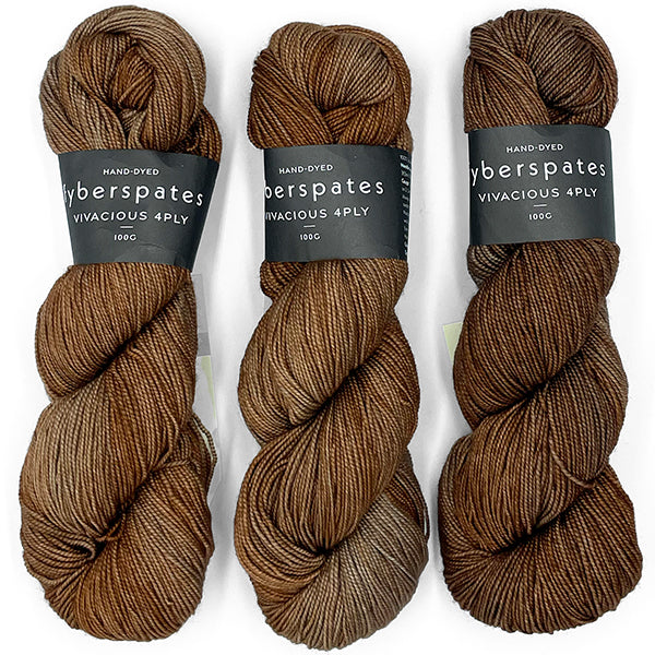 Fyberspates: Vivacious 4Ply – Copper Tones 602