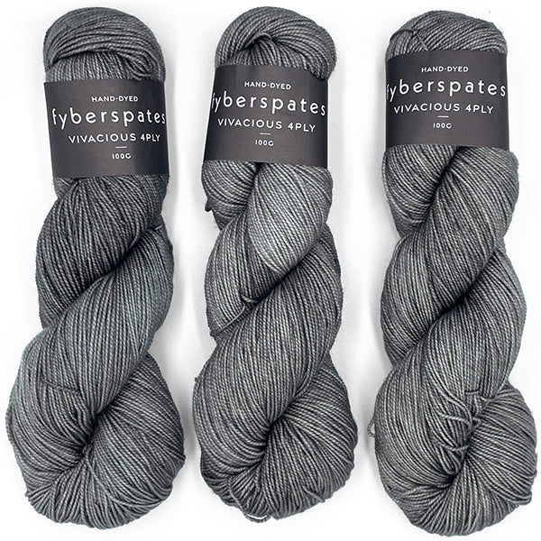 Fyberspates: Vivacious 4Ply – Dove Stone 612