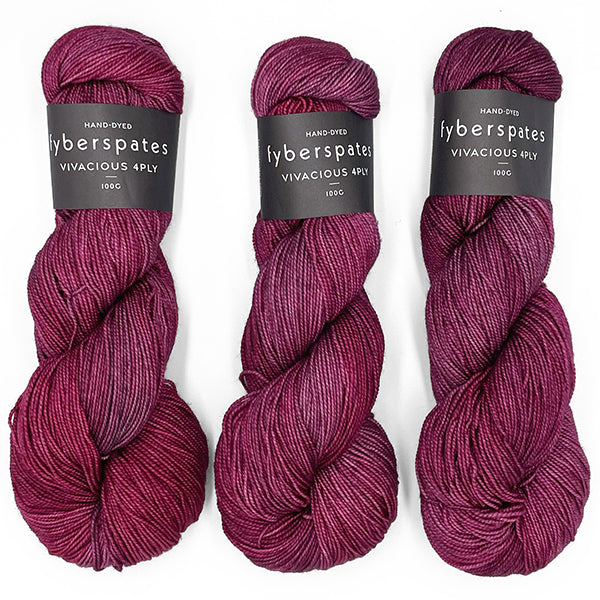 Fyberspates: Vivacious 4Ply – Spiced Plum 600