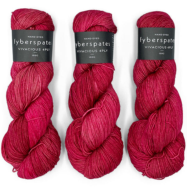 Fyberspates: Vivacious 4Ply – Strawberry 630