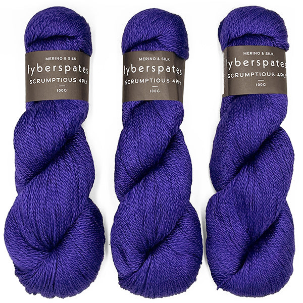 Fyberspates: Scrumptious 4Ply/Sport – 328 Ultramarine