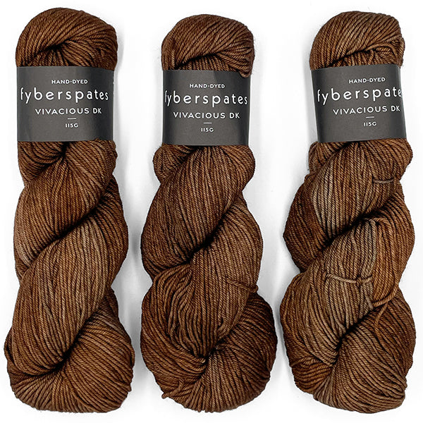 Fyberspates: Vivacious DK – Copper Tones 802