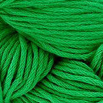 Green knitting yarns