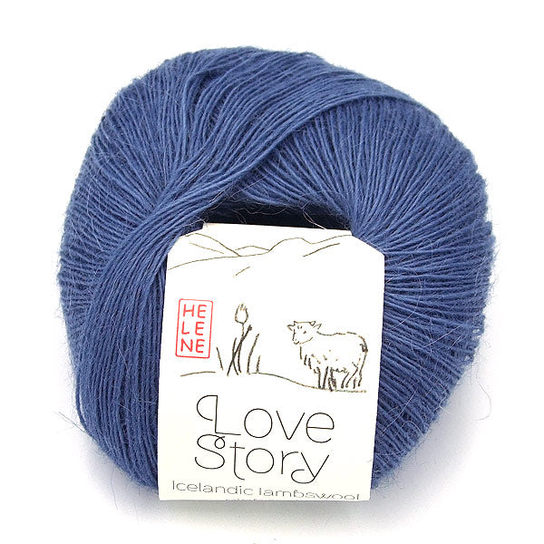 Hélène Magnússon: Love Story Einband - Hot Spring Blue