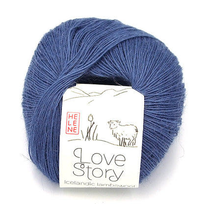 Hélène Magnússon: Love Story Einband - Hot Spring Blue