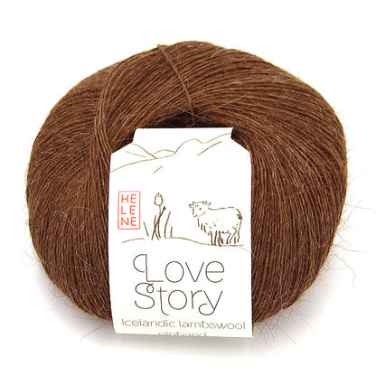 Hélène Magnússon: Love Story Einband - Natural Brown