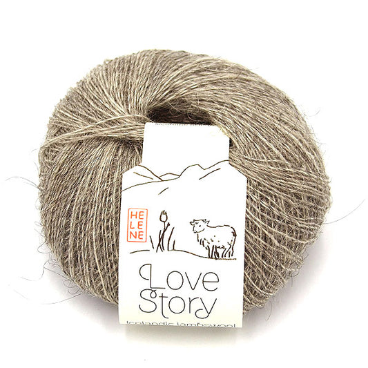 Hélène Magnússon: Love Story Einband - Natural Grey