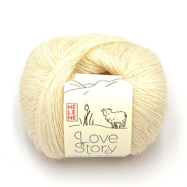 Hélène Magnússon: Love Story Einband - Natural White