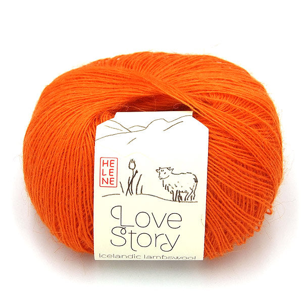 Hélène Magnússon: Love Story Einband - Salmon Orange