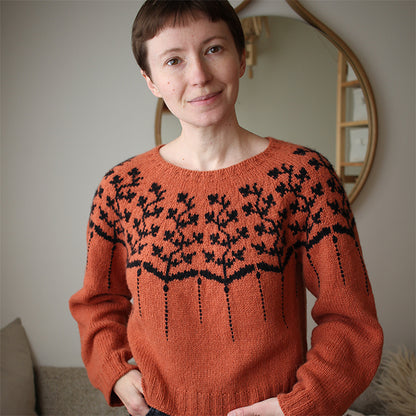 Knit with Attitude: Yarn Kit - Soft & Fussy, Helica Pullover by Teti Lutsak