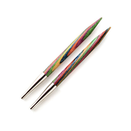 KnitPro: Symfonie Wood Short Interchangeable Needles 6mm/UK4/US10