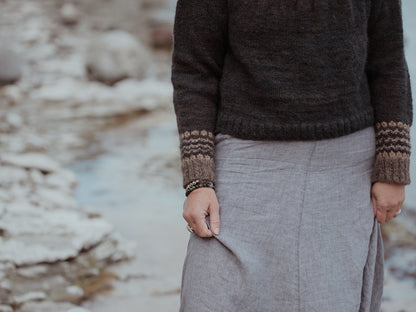 The Island and the Forest: A Knitted Correspondence