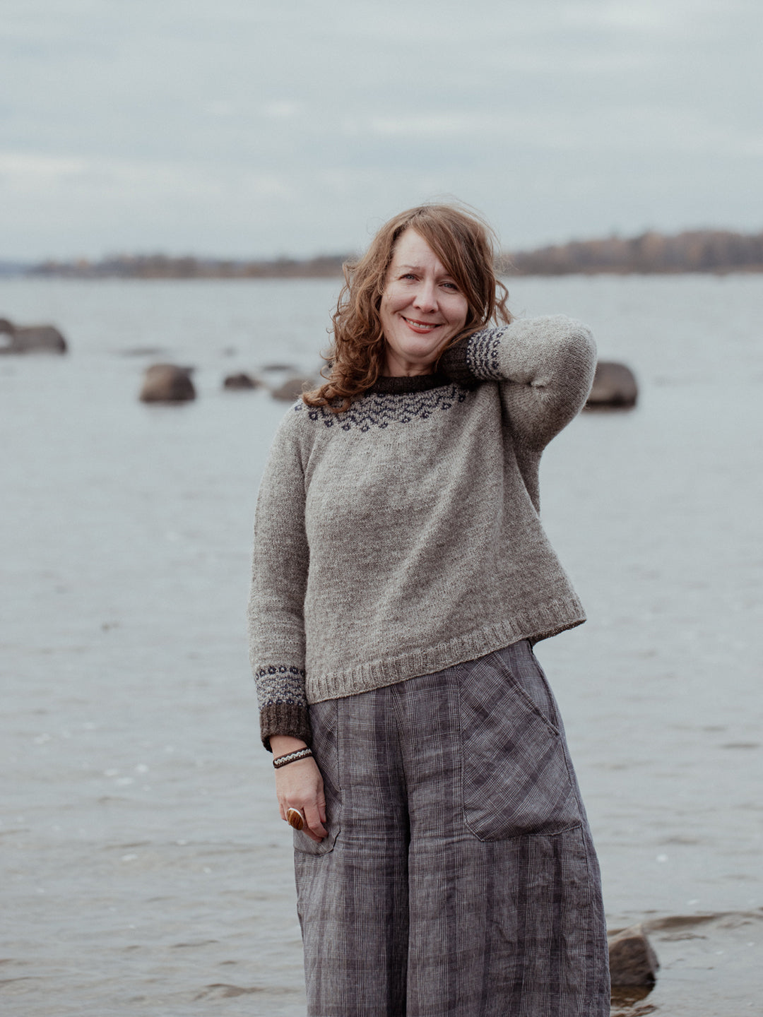 The Island and the Forest: A Knitted Correspondence