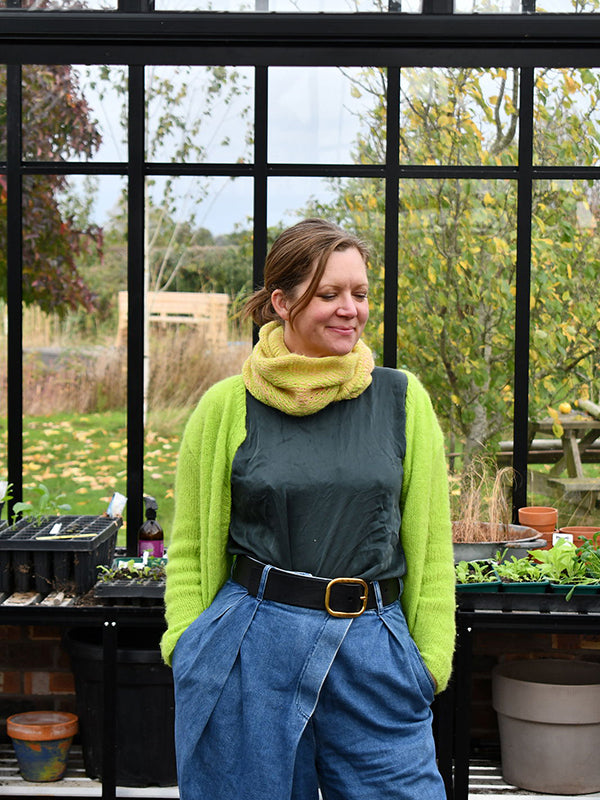 Yarn Kit – Limesicle Cowl by Jeni Hewlett