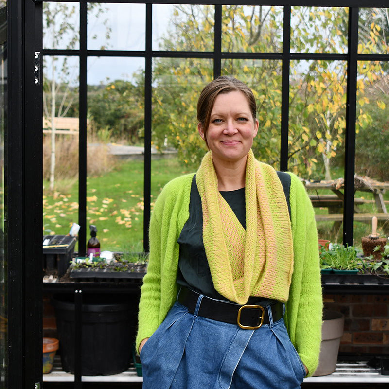 Yarn Kit – Limesicle Cowl by Jeni Hewlett