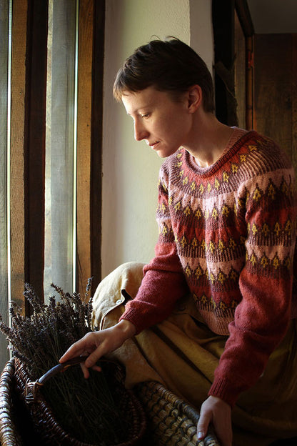 Yarn Kit – Mokosh Pullover by Teti Lutsak