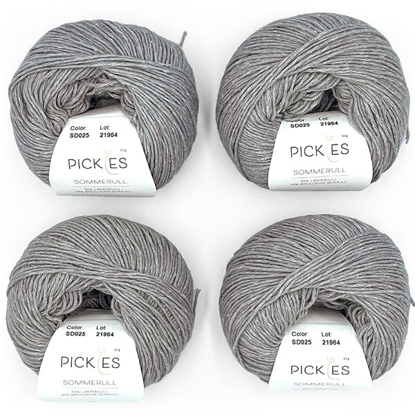 Pickles: Sommerull - Silver Grey