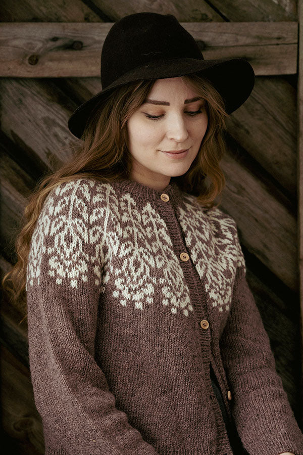 Yarn Kit – The Blue Bird Cardigan by Ronja Hakalehto