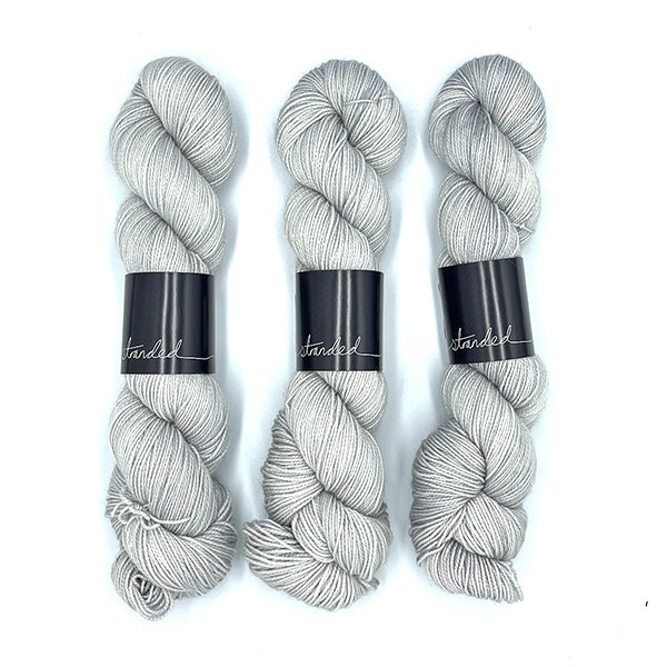 Stranded Dyeworks: BFL Nylon – First Frost