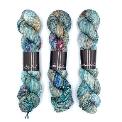 Stranded Dyeworks: BFL Nylon – Maritime