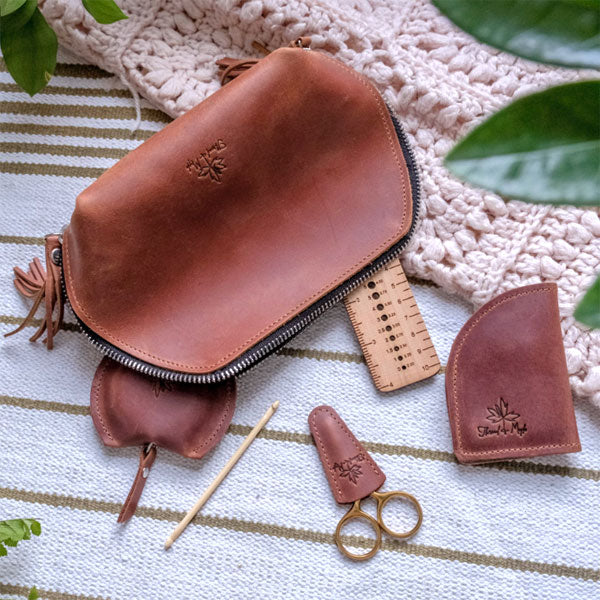 Thread & Maple Leather Notions Zip