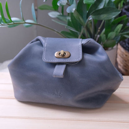 Leather Pop Up Bag