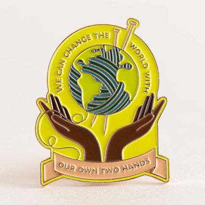 Change the World Pin